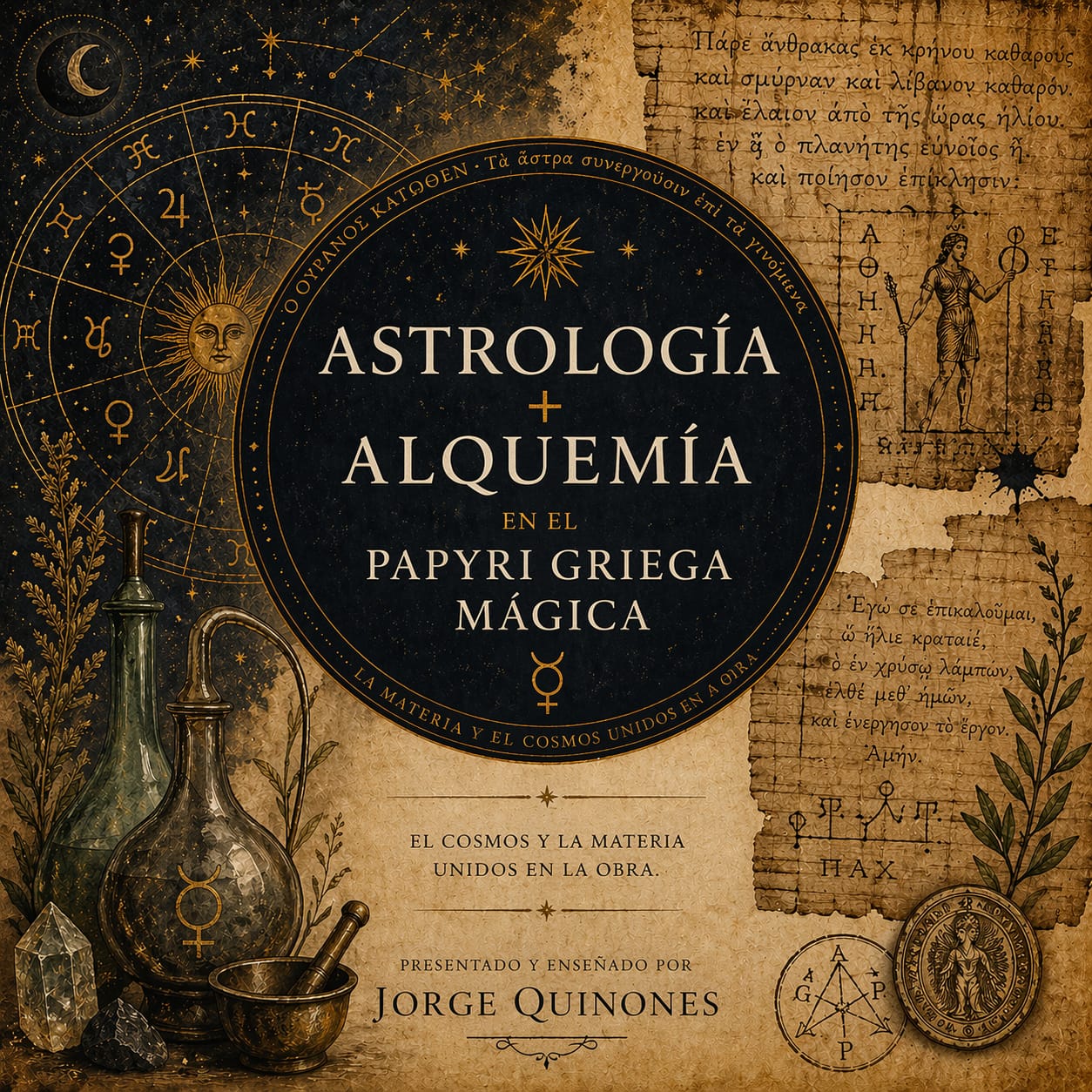 Astrología + Alquemia en el Papyri Griega Mágica