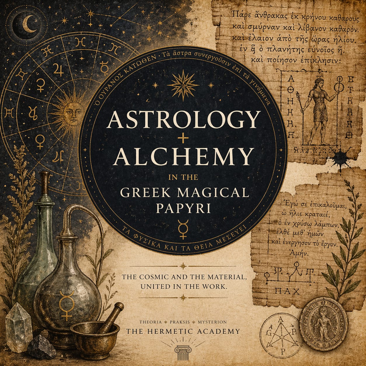 Astrology + Alchemy in the Greek Magical Papyri